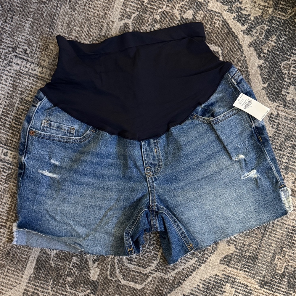 Old Navy maternity Jean shorts